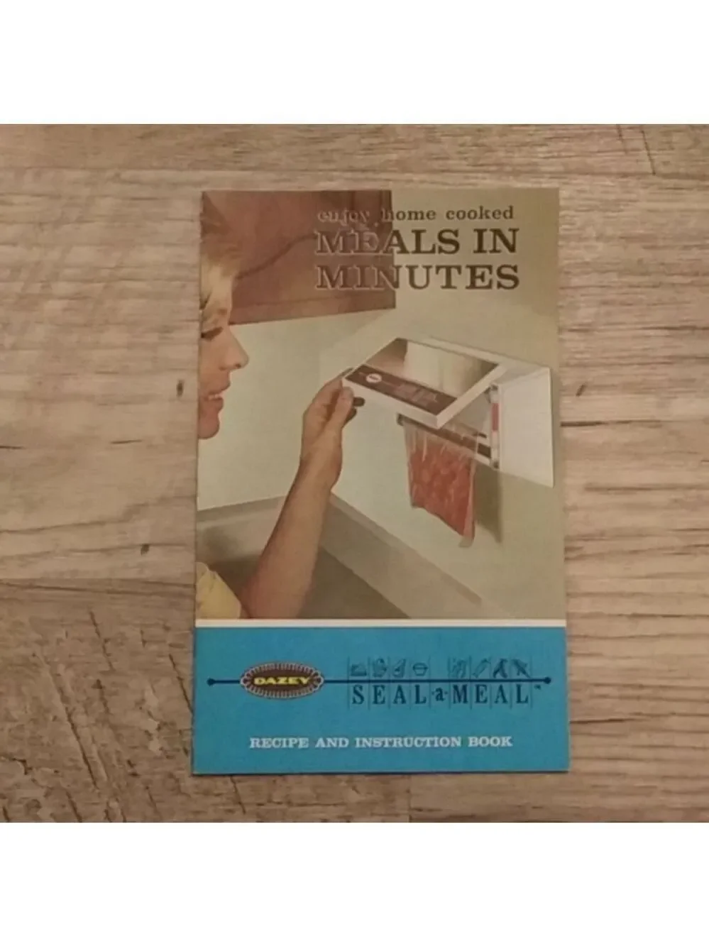 Dazey Seal a Meal Machine with 7 Pouches Boxes Vintage